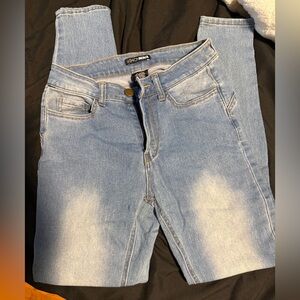 Women's Light Blue skinny Jeans